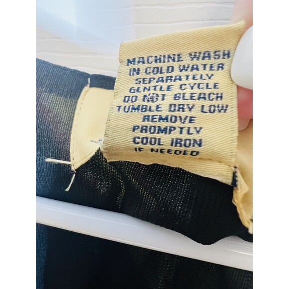 The Magic Of Stevie And Lindsay Women's Maxi Dress Size XL Black Red Yellow - Picture 6 of 6